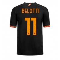 AS Roma Andrea Belotti #11 Tretí futbalový dres 2023-24 Krátky Rukáv